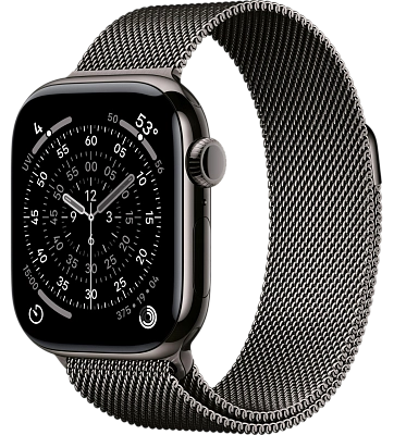 Часы Apple Watch Series 11 42mm Titanium Case Milanese Loop Slate 400_400_640000