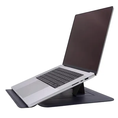 Чехол для MacBook 16.2 WiWU Skin Pro Slim Stand Sleeve с подставкой Blue 400_400_130453