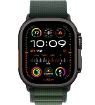 Часы Apple Watch Ultra 2 49mm Black Titanium Case GPS+Cellular Alpine Loop Dark Green S 250_100_640623