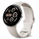 Часы Google Pixel Watch 3 45mm WiFi Polished Silver Case/Porcelain 250_100_365506