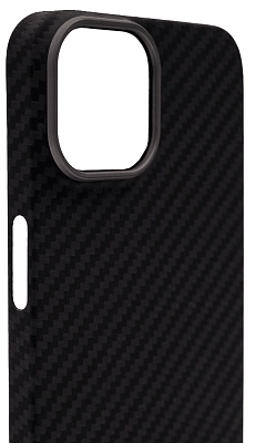 Карбоновый чехол для iPhone 14 KZDOO Kevlar Черный 400_400_532194