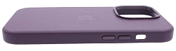 Чехол для iPhone 14 Pro кожаный с MagSafe Темно-фиолетовый 250_100_534058