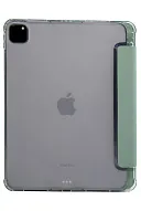 Прозрачный чехол-книжка для iPad Pro 11 с тройным загибом Зеленый 500_191_121679