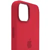 Силиконовый чехол для iPhone 14 Plus Красный 100_100_136087