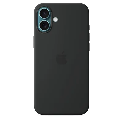 Чехол для iPhone 16 Plus Silicone Case with MagSafe - Black 400_400_534374