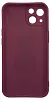 Силиконовый чехол для iPhone 14 с 3D мишкой Бордовый 100_100_532628