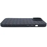 Плетеный Силиконовый чехол для iPhone 14 Plus Черный 250_100_532283