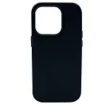 Чехол для iPhone 14 Pro кожаный с MagSafe Темно-синий 250_100_124345