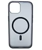 Чехол для iPhone 14 матовый с MagSafe Черный 100_100_124545