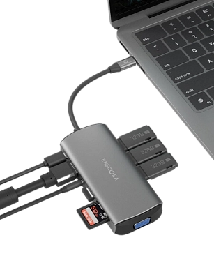 USB-концентратор EnergEA AluHub Max Type-C HUB (11in1) 400_400_644788