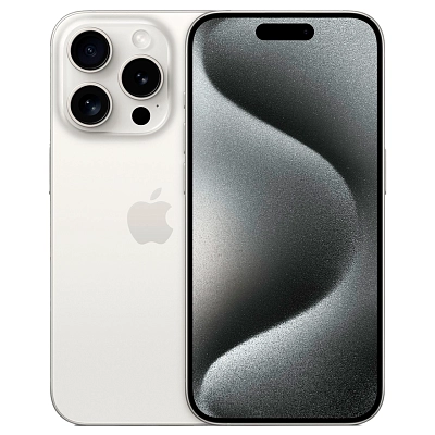 Смартфон Apple iPhone 15 Pro 128GB eSim White Titanium 400_400_646355