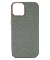 Чехол из алькантары для iPhone 14 Plus с MagSafe Мятный 500_191_124887