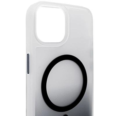 Чехол для iPhone 14 Plus с MagSafe матовый градиент Черный 400_400_533790