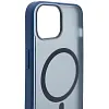 Чехол для iPhone 14 матовый с MagSafe Синий 100_100_534222