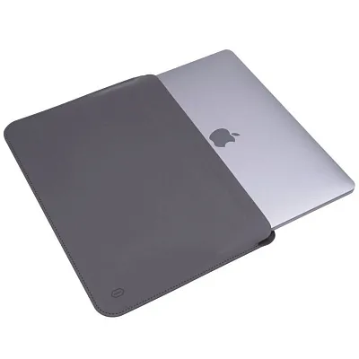 Кожаный чехол для MacBook Air 13.6 WIWU Skin Pro 2 Gray 400_400_131532