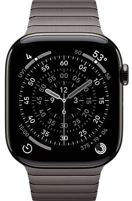 Часы Apple Watch Series 11 46mm Titanium Case Link Bracelet Slate 400_400_640045