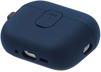 Чехол для AirPods Pro 3 Uniq Clyde - Royal Blue/Dark Grey 400_400_656687
