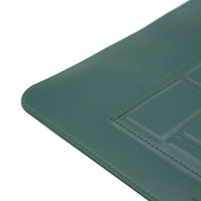 Чехол WIWU Skin Pro Slim Stand Sleeve с подставкой для MacBook 13.3" pro, Green 400_400_641955