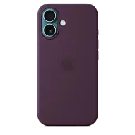 Чехол для iPhone 16 Silicone Case with MagSafe - Plum 500_191_534817