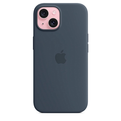 Чехол для iPhone 15 Silicone Case with MagSafe - Storm Blue 400_400_642118
