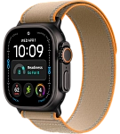 Часы Apple Watch Ultra 4 49mm Titanium Case Black / Trail Loop Sand M/L 250_100_853347
