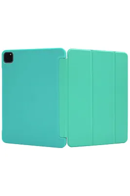 Чехол-книжка для iPad Pro 11 3 загиба без рамки Бирюзовый 400_400_125677