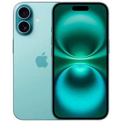 Смартфон Apple iPhone 16 128GB nano-Sim Teal 400_400_634564