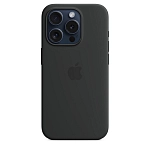 Чехол для iPhone 15 Pro Max Silicone Case with MagSafe - Black 250_100_642056