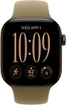 Часы Apple Watch Series 12 46mm Aluminium Case GPS Dark Bronze Sport Band Olive M/L 250_100_851766