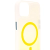 Чехол для iPhone 14 Plus с MagSafe матовый градиент Желтый 100_100_533783