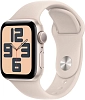 Часы Apple Watch Series SE 2024 44mm Aluminium Case GPS Sport Band Starlight S/M 100_100_640559