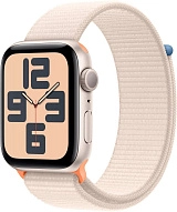 Часы Apple Watch Series SE 2024 40mm Aluminium Case GPS Sport Loop Starlight 500_191_640531