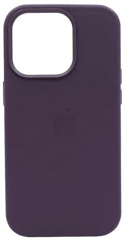 Чехол для iPhone 14 Pro кожаный с MagSafe Темно-фиолетовый 250_100_534060