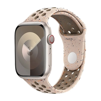 Ремешок Apple Watch 41 мм Nike Sport Band Desert Stone S/M 400_400_117457