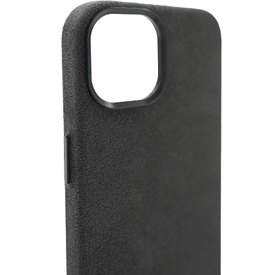 Чехол из алькантары для iPhone 14 Plus с MagSafe Черный 400_400_534907