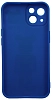 Силиконовый чехол для iPhone 14 Plus с 3D мишкой Синий 100_100_532378