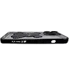 Чехол для iPhone 13 Pro прозрачный с 3D мишкой Черный 100_100_131769