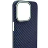 Карбоновый чехол для iPhone 14 Pro KZDOO Kevlar Синий 100_100_532229