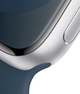 Часы Apple Watch Series 9 45mm Aluminium Case Sport Band Blue M/L 400_400_640277