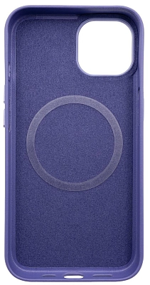 Чехол для iPhone 14 кожаный с MagSafe Фиолетовый 400_400_534201