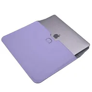 Кожаная сумка-чехол DDC Sleeve with Stand на MacBook 15/16.2 Фиолетовый 500_191_131212