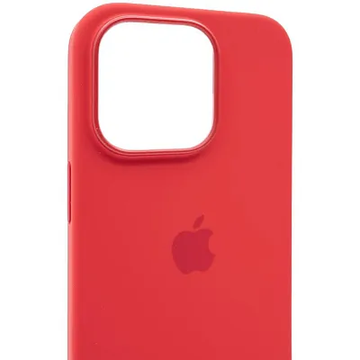 Силиконовый чехол для iPhone 14 Pro Красный 400_400_532520