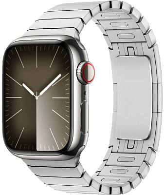 Часы Apple Watch Series 9 45mm Stainless Steel Case Link Bracelet Silver 400_400_640344