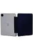 Прозрачный чехол-книжка для iPad Pro 12.9 с тройным загибом Темно-синий 100_100_121741