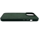 Чехол алькантара для iPhone 14 Pro Max Зеленый 250_100_533329