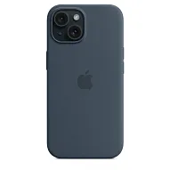 Чехол для iPhone 15 Silicone Case with MagSafe - Storm Blue 500_191_124795