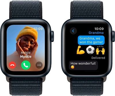 Часы Apple Watch Series SE 2024 44mm Aluminium Case GPS Sport Loop Midnight 400_400_640571