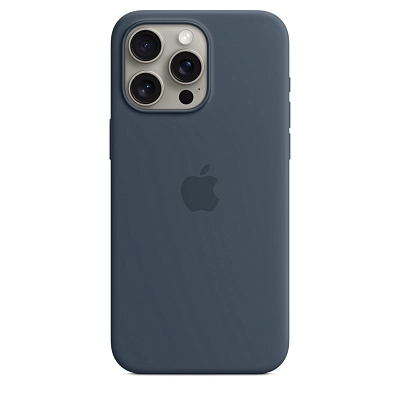 Чехол для iPhone 15 Pro Max Silicone Case with MagSafe - Storm Blue 400_400_642085
