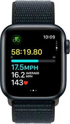 Часы Apple Watch Series SE 2024 44mm Aluminium Case GPS Sport Loop Midnight 400_400_321448