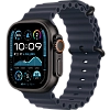 Часы Apple Watch Ultra 2 49mm Black Titanium Case GPS+Cellular Ocean Band Navy 100_100_640657